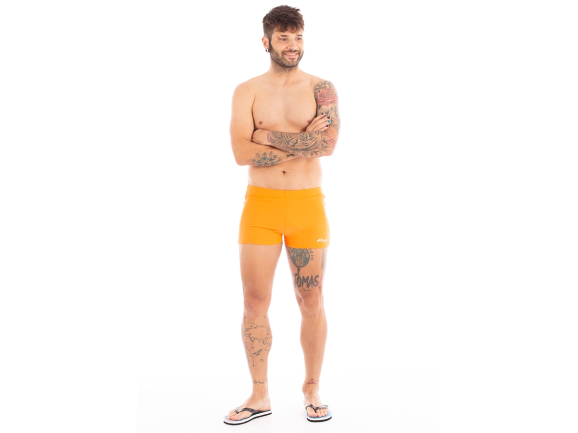 Pantalones Cortos de Natación SQUBA Hombre (Naranja)