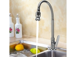 RELAVAEV Acessório Para Torneira De Cozinha, Pulverização Dupla, Alcance Amplo, Uso Interior/exterior