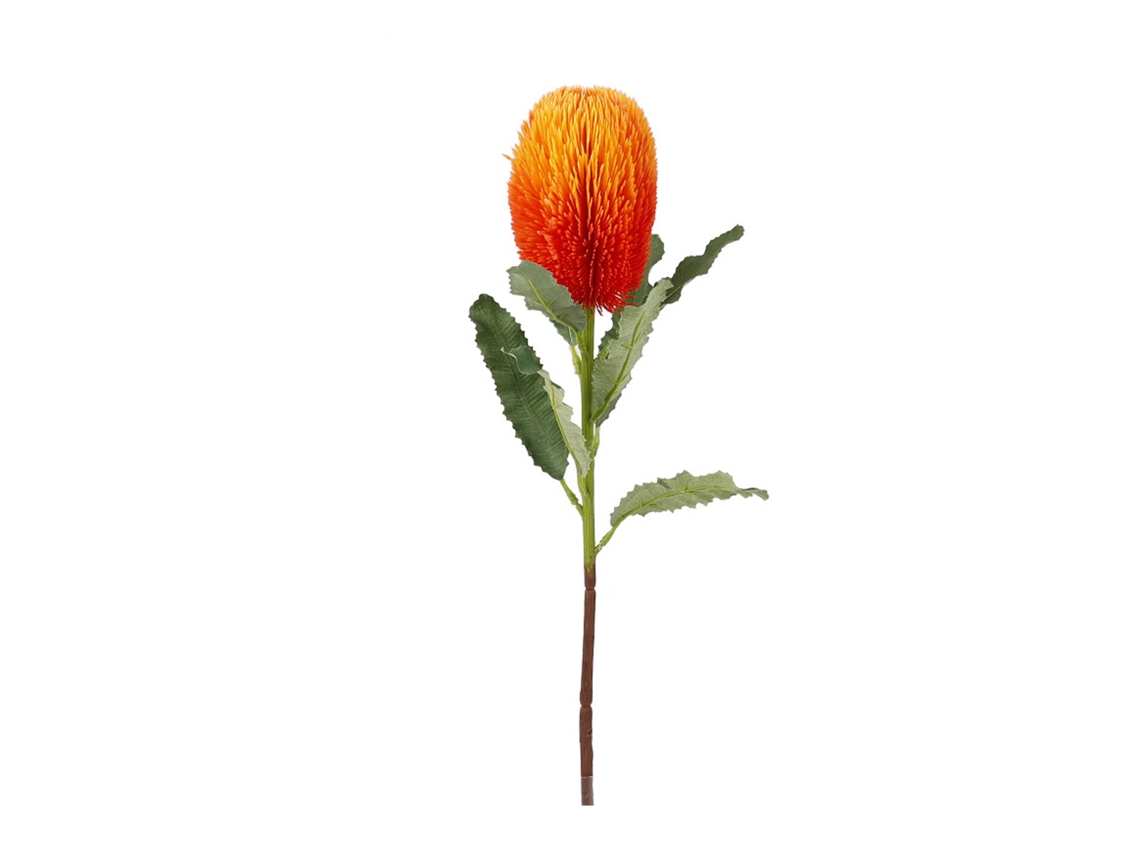 Flor Artificial De Banksia, Imitación De Naranja, Alta Calidad, Lujosa Y Ligera Decoración Para El Hogar Y El Hotel.