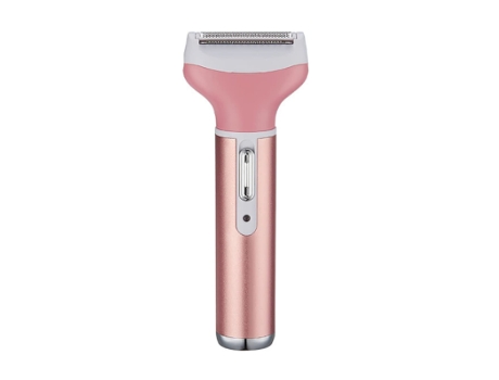 Depiladora Depiladora para Mujeres Afeitadora de Vello Facial Inalámbrica Portátil Rosa BISBISOUS