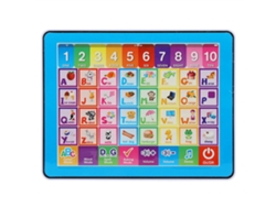 Tableta educativa para niños, juguete de aprendizaje temprano para padres, desarrollo del lenguaje infantil.