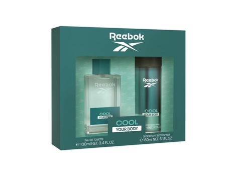 Set de Perfume Hombre REEBOK EDT Cool Your Body 2 Piezas