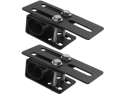Soporte De Faros Delanteros De Acero Al Carbono Negro Para Automóviles Y Suv, Instalación Robusta Y Rápida, Se Monta