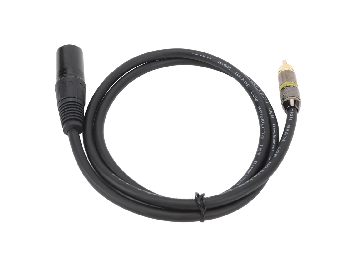 Cable Xlr Macho A Macho Con Núcleo De Ofc, Conector Chapado En Oro, Extensión Anti-interferencia