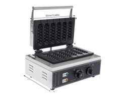 Máquina para hacer perritos calientes, 1500 W de potencia, 6 moldes, 220 V, 6
