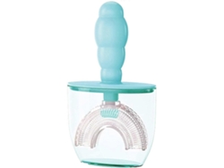 Cepillo de dientes manual en forma de U, herramienta de higiene bucal para niños, entrenamiento de limpieza GOKOCO