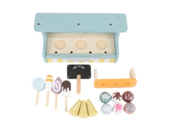 Set De Juguete De Helado De Madera Simulación Tienda De Helados Juguete Educativo Interactivo Para Niños Y Niñas