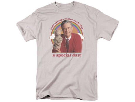 Camiseta ROCKINSTONE A Special Day Mr. Rogers (XXL)