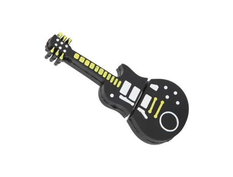 HURRISE Memoria USB Portátil en Forma de Guitarra de Dibujos Animados para Computadora Flash Disk Box 16 64 Gb