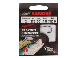 Gancho WATERQUEEN Fluoro.Sandre 7050BK 50cm