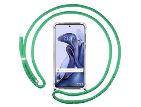 Carcasa Xiaomi 11T 5G / 11T Pro 5G TUMUNDOSMARTPHONE Colgante Verde