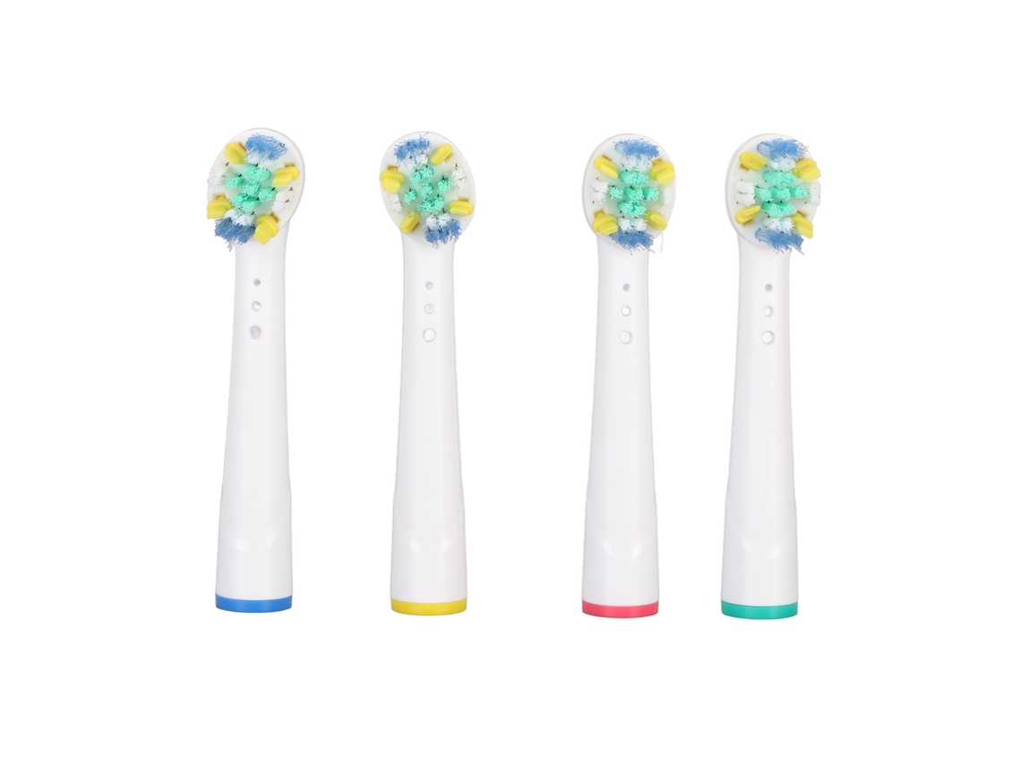 Cabezal De Repuesto Para Cepillo De Dientes Eléctrico Oral-b Braun D12 D10 D16 Db4510. Limpieza Eficiente. 4 Unidades.