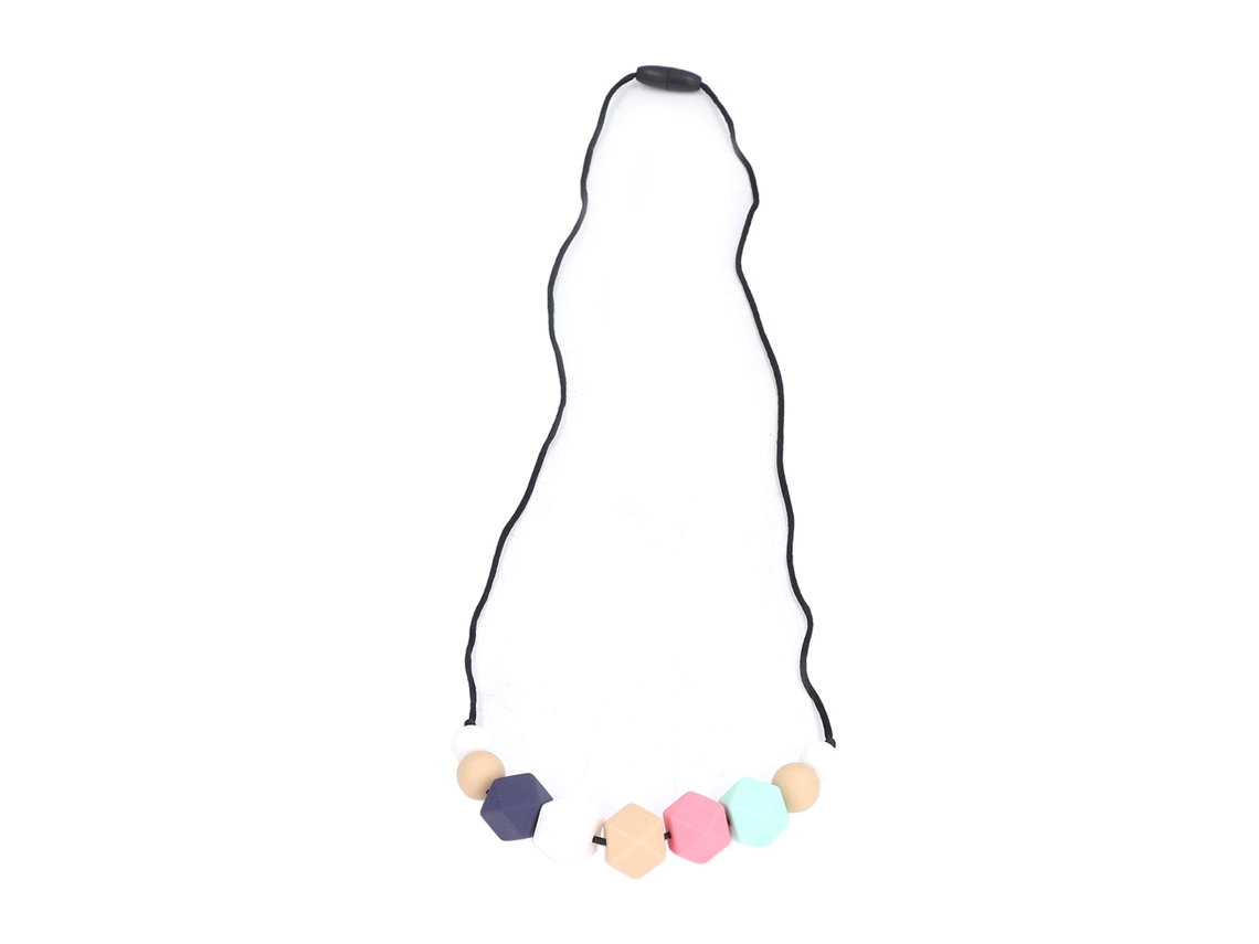 Collar De Lactancia De Silicona Masticable Para Bebé, Juguete Seguro Para La Dentición, Tipo B