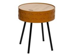 ATMOSPHERA Shiro Cómoda Mesita Estilo Escandinavo y Moderno Aspecto Madera
