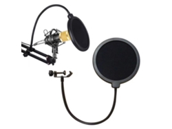 Filtro de aire metálico universal para accesorios de micrófono, apto para grabación en estudio con micrófonos de condensador. Mdug