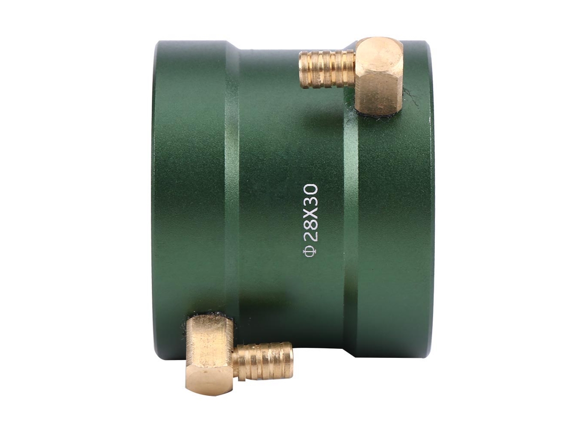 Kit De Manguito De Refrigeración Por Agua De 28 Mm Para Motor De Barco Rc 2430/2440/2445 - Verde