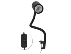 Lámpara de trabajo ajustable 2026 de 18 W, 18 chips LED, resistente al agua, con abrazadera fija para tornos CNC.