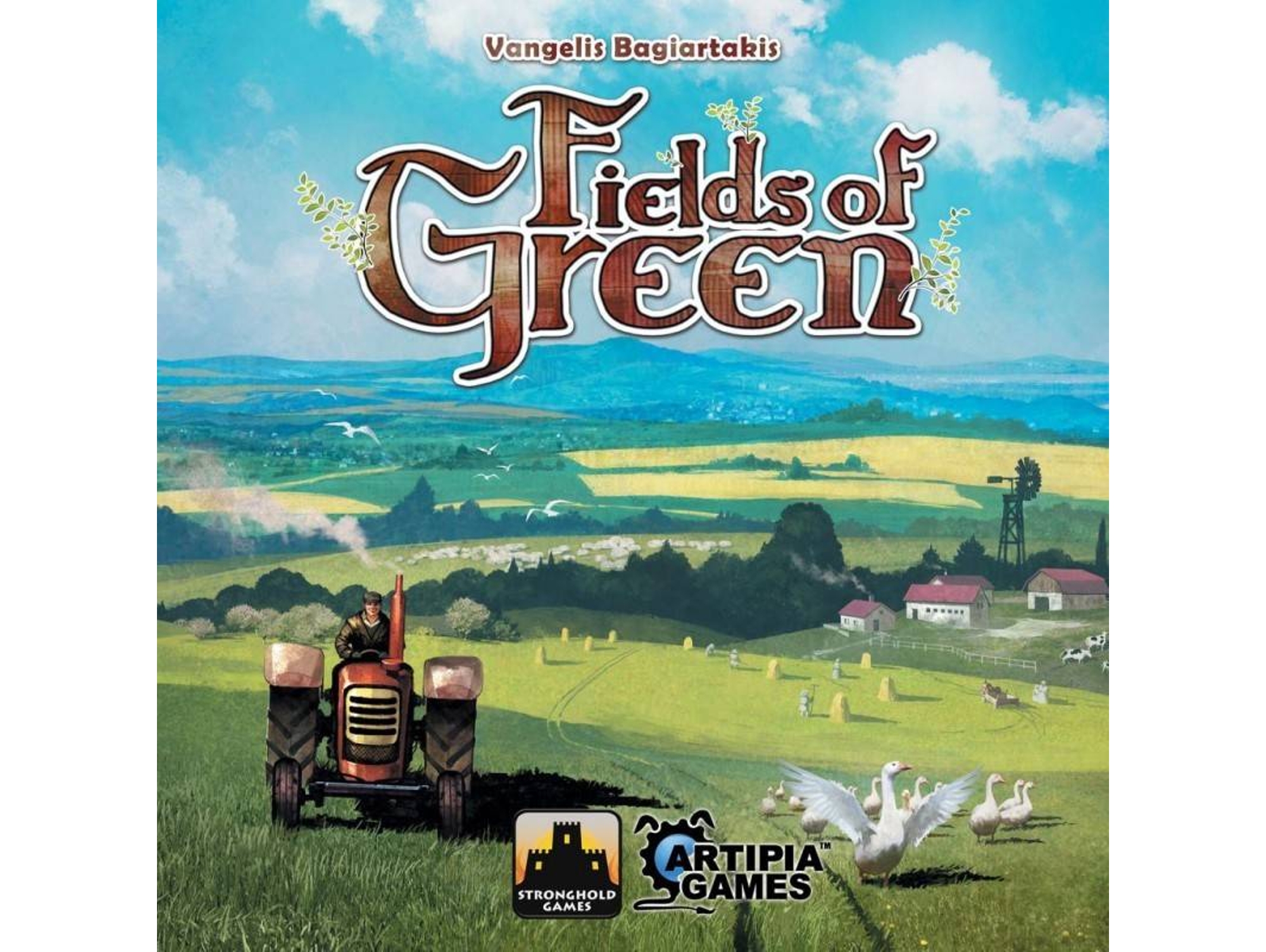 Juego de Mesa ARTIPIA GAMES Fields of Green (Inglés - Edad Mínima: 12)