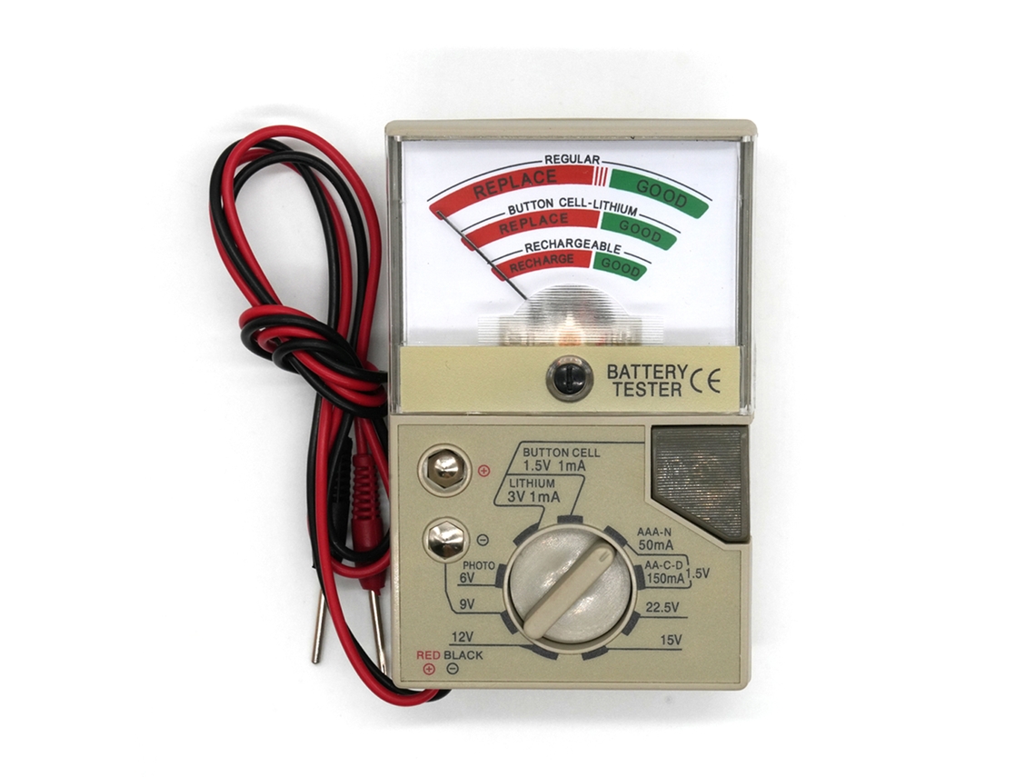 Detector de pilas para relojes, herramienta de reparación, instrumento de prueba de capacidad, accesorio para relojeros