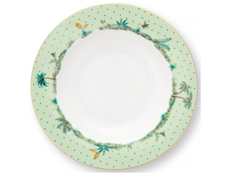 Plato Hondo PIP STUDIO Jolie Verde 21,5cm