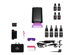 Kit de extensiones de cabello, fácil aplicación, adhesión duradera, juego de herramientas - 2