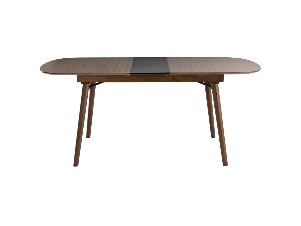 Mesa de Comedor Extensible Nogal L150-180 Cm Sheldon MILIBOO