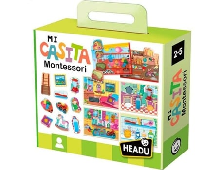 Juego Educativo HEADU Mi Casita Montessori Edad Mínima Recomendada: 2 años)