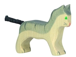 Figuras de Acción HOLZTIGER (Madera - Gris - 6 x 1,9 x 4,5 cm)