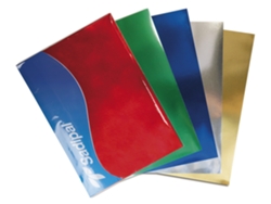 Cartolina Metal SADIPAL A4 225G Pack C/5 Vermelho; Verde; Azul; Prata; Ouro2 0285 /20287