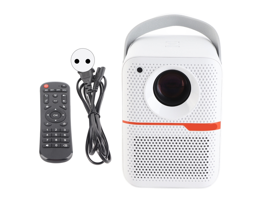 Proyector Portátil Inteligente 1080p Con Decodificación 4k Compatible Con Wifi Bluetooth5.0
