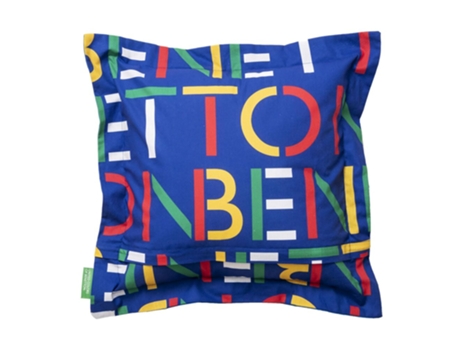 Almohada Decorativa BENETTON (Azul - Algodón - 40 x 40 cm)