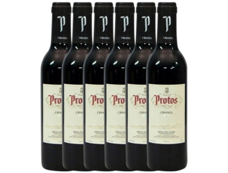 Vino PROTOS Protos Tempranillo Ribera Del Duero Crianza (0.37 L - 6 unidades)