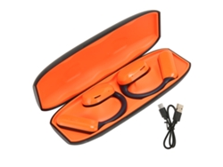 Auriculares Inalámbricos Bluetooth 5.3 De Oído Abierto Con Cancelación De Ruido - Naranja