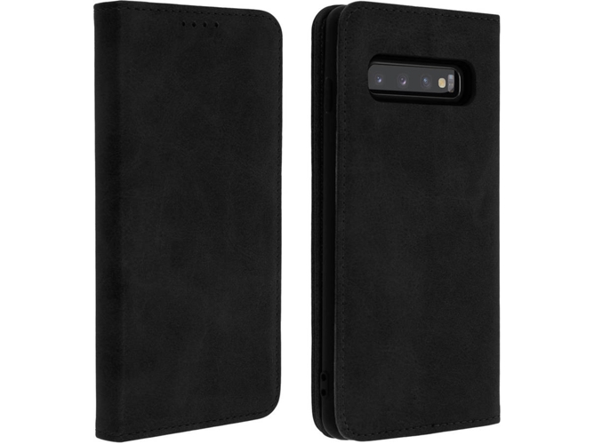 Funda Samsung Galaxy S10 AVIZAR FOLIO-ROTARY-BK-G973F Negro