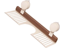 Organizador de pared para baño, estante colgante con ventosas, organizador de grifos, tamaño S Gokoco
