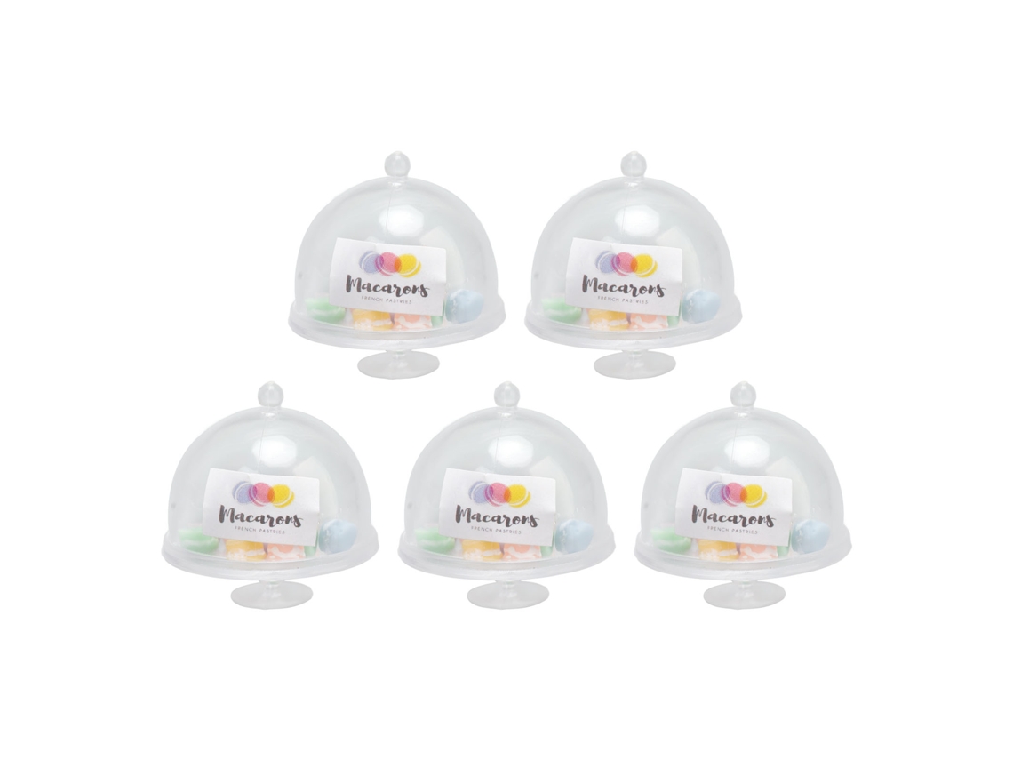 5 Sets De Mini Tartas Macaron Para Casa De Muñecas Accesorios Decorativos Simulados Exquisitos