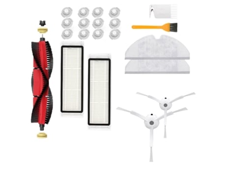 Para XiaoMi Roborock S6 S60 S65 S5 T6 S55 E35 accesorios piezas de limpiador al vacío filtro HEPA lavable cepillo principal lado Bru