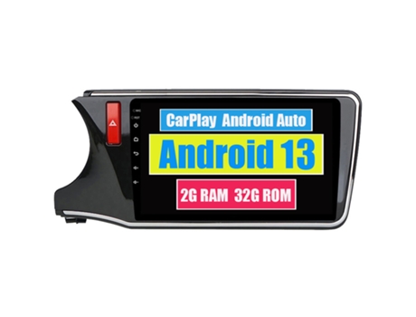 Autoradio Multimedia ROVERONE para Honda City 2014 - 2017 CarPlay Android Coche Radio Bluetooth Navegación