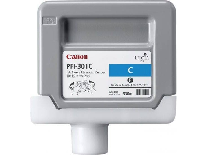 Cartucho de tinta CANON PFI 301 C (1487B001)