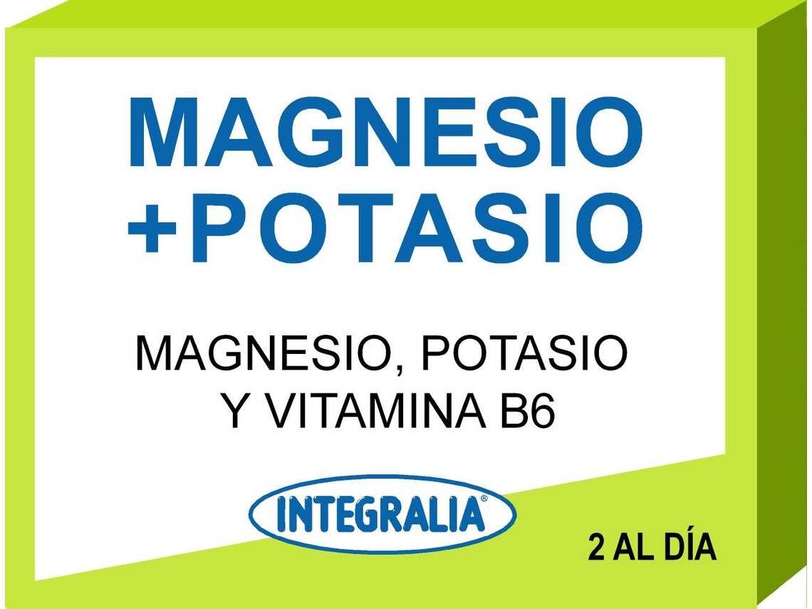 Complemento Alimentar INTEGRALIA Magnésio E Potássio (60 cápsulas)