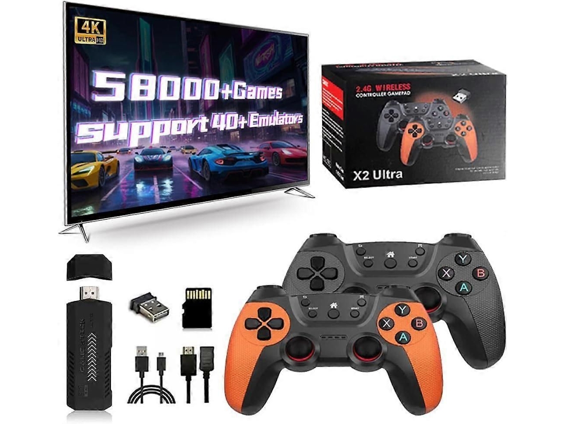 Consola de juegos retro inalámbrica GOKOCO con 20.000 juegos, Plug and Play.