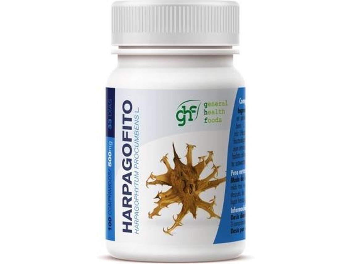 Complemento Alimentar GHF Garra Do Diabo (100 comprimidos de 500mg)