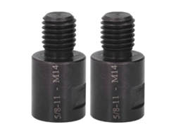 Kit De Adaptadores Para Amoladora Angular 2 Piezas Conector Hilo 5/8in-11 Macho A M14 Hembra Herramienta De Conexión Pulidora Broca Taladro