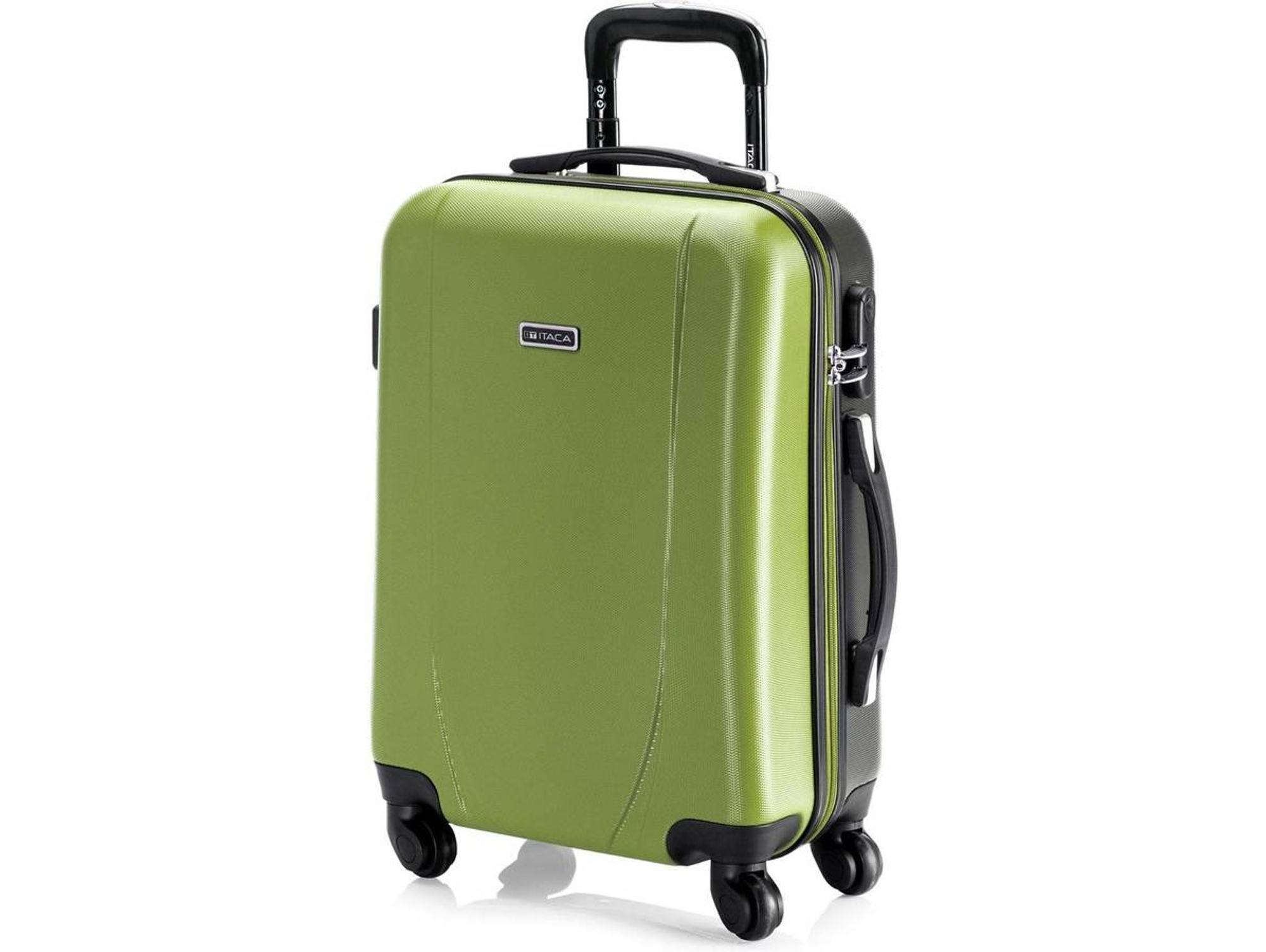 Maleta de Cabina ITACA Abs Texturizado Verde (35 L)