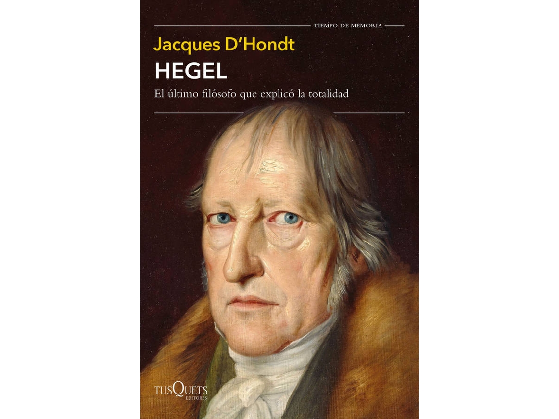 Libro Hegel de Jacques D'Hondt (Español)