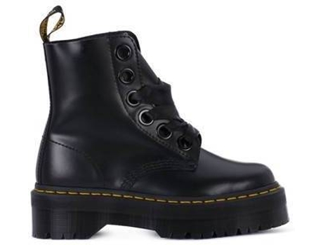Botas DR MARTENS Molly Mujer (37 - Negro)