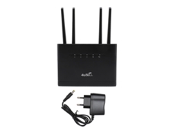 Router Inalámbrico 4g Lte 300mbps Con 4 Antenas De Alta Ganancia, Hotspot Wifi Móvil Con Ranura Para Tarjeta Sim, Plug Eu 100-240v