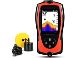 Para Pesca En Hielo, Pesca En Lagos Y Pesca Desde Embarcación: Sonda De Pesca Portátil Con Cable