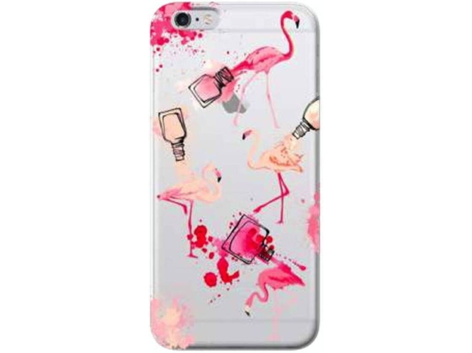 Funda iPhone 6, 6s, 7, 8 BENJAMINS Flamingo Rosa