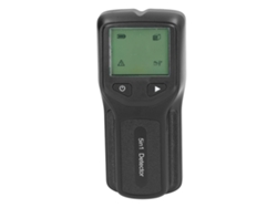 Detector de madera y metales multifuncional 5 en 1 con pantalla LCD Hw430 negro